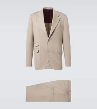 Brunello Cucinelli | Cotton and cashmere suit