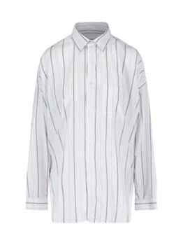 Balenciaga | Balenciaga Striped Oversized Shirt