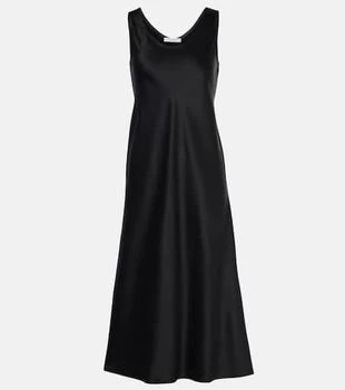 Max Mara | Banjo silk satin midi dress