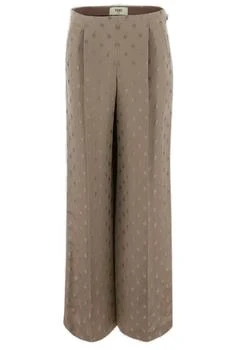 Fendi | Fendi Flower Pattern Wide-Leg Trousers