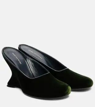 Dries Van Noten | 95 velvet wedges