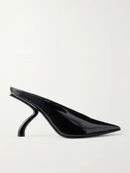 Salvatore Ferragamo | Itaca Patent-leather Mules - US6