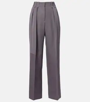 Jil Sander | Wool gabardine wide-leg pants