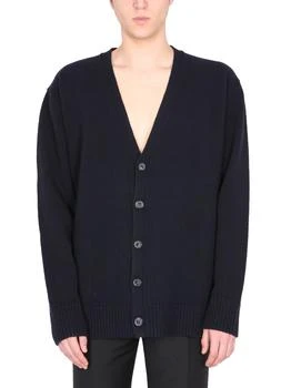 MAISON MARGIELA | Maison Margiela V-Neck Long-Sleeved Knitted Cardigan