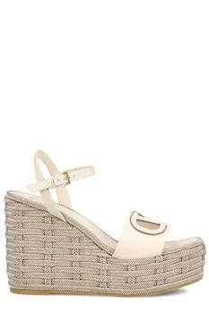 Valentino | Valentino VLogo Cut-Out Open Toe Sandals