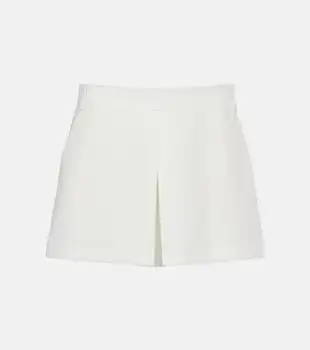 Tom Ford | Cotton and silk-blend piqué skort