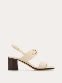 Salvatore Ferragamo | Women's Gancini Ornament Sandal In White