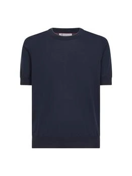 Brunello Cucinelli | Brunello Cucinelli Short Sleeved Ribbed Jumper