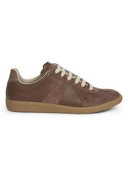 MAISON MARGIELA | Replica Leather & Suede Sneakers