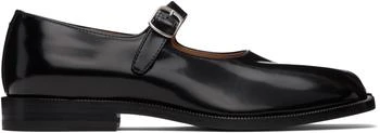 MAISON MARGIELA | Black Tabi City Mary-Jane Loafers