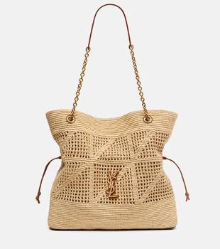 Yves Saint Laurent | Jamie Cassandre raffia tote bag