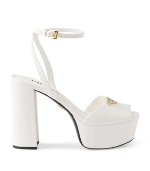 Nappa Leather Platform Sandals 115