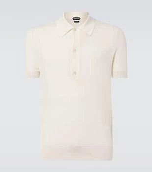 Tom Ford | Cotton and silk polo shirt