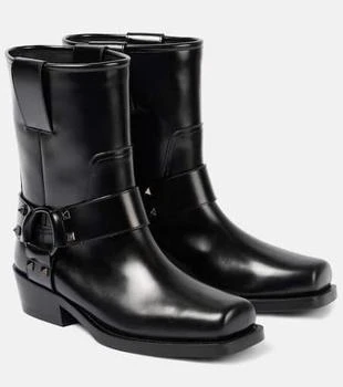 Valentino | Rockstud leather biker boots