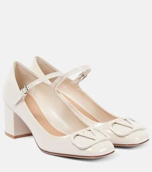 Valentino | VLogo Signature patent leather Mary Jane pumps