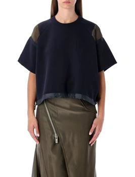Sacai | Sacai Drawstring Short Sleeve Top
