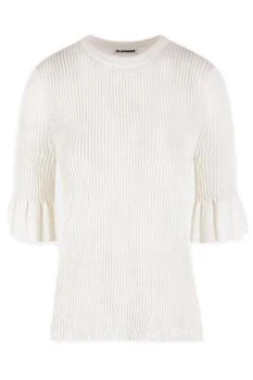 Jil Sander | Jil Sander Smocked Ribbed Top