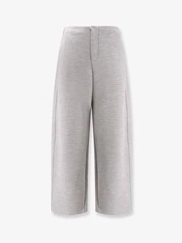 Max Mara | Ebrien wool and cotton trousers