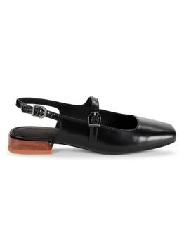 Evie Leather Flats