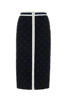 Gucci | Gucci GG Jacquard Midi Skirt