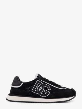 Dolce & Gabbana | Low-top lace sneakers with suede inserts