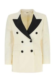 Gucci | Gucci Contrasted Buttoned Blazer