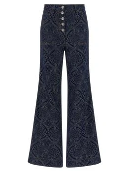 ETRO | Etro Jacquard Flared Jeans