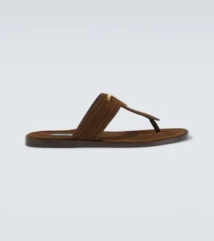 Tom Ford | Brighton TF suede thong sandals