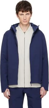 Veilance Navy Isogon MX Hoody Jacket