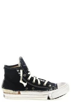 MAISON MARGIELA | Maison Margiela Distressed Lace-Up Sneakers