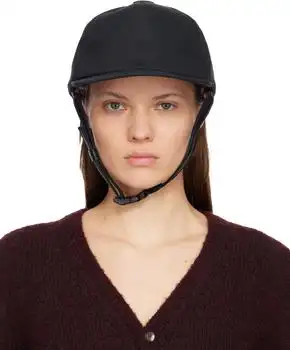 MAISON MARGIELA | Black Riding Cap