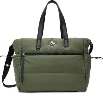 Moncler | Khaki Logo Diaper Bag