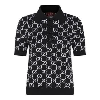 Gucci | Gucci Reversible GG Jacquard Polo Shirt