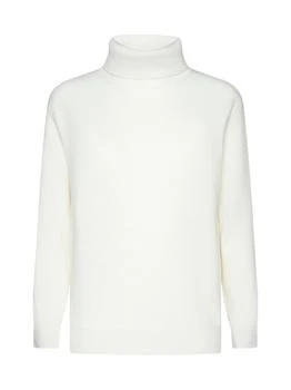 Brunello Cucinelli | Brunello Cucinelli Turtleneck Ribbed-Knit Jumper