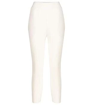 Stella McCartney | Ribbed wool-blend straight pants