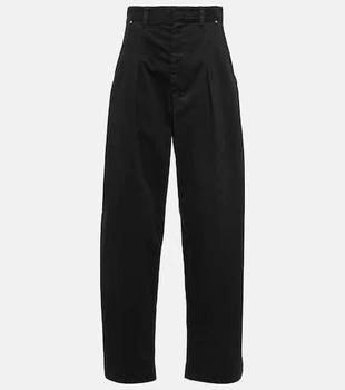 Isabel Marant | Lenadi high-rise cotton wide-leg pants