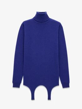 Yves Saint Laurent | Cashmere sweater with garter detail