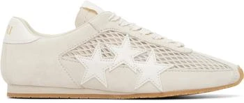 AMIRI | Off-White Mesh Pacific Flat Sneakers