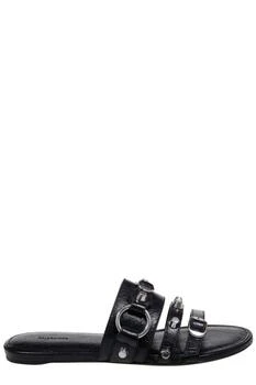 Balenciaga | Balenciaga Stud Detailed Slip-On Sandals