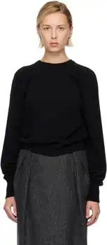 MAISON MARGIELA | Black Wool Knit Sweater
