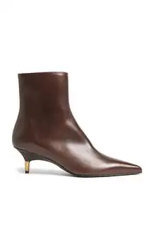 Khaite | Khaite Bella Ankle Boot 55 - Moda Operandi