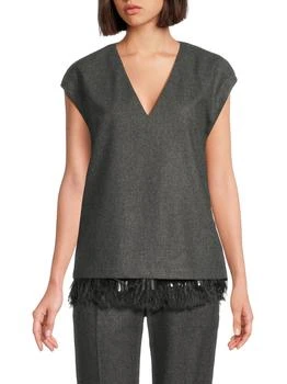 Brunello Cucinelli | V-Neck Virgin Wool Sweater