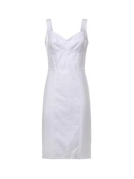 Dolce & Gabbana | Dolce & Gabbana Lace Detailed Midi Corsetry Dress