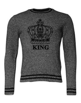 Dolce & Gabbana | Crown King Cashmere Pullover Men's Sweater