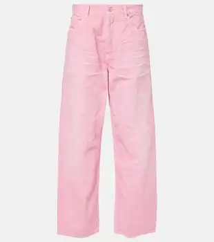 Balenciaga | High-rise wide-leg jeans