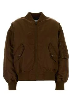 Yves Saint Laurent | Saint Laurent Zip-Up Padded Bomber Jacket