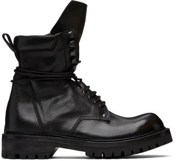 Rick Owens | Black Concordians Army Low Boots