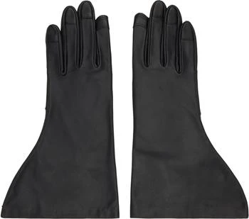 Rick Owens | Black Concordians Gleam Gloves