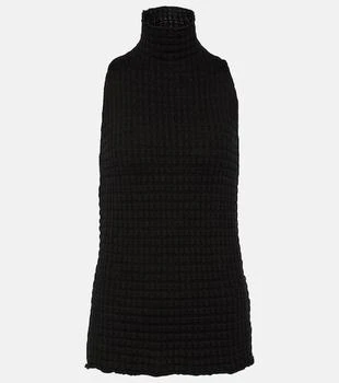 Jil Sander | Frayed cotton top