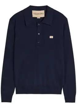 Valentino | Wool polo shirt